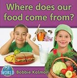 Where Does Our Food Come From? (Bobbie Kalman's Leveled Readers: My World: G)