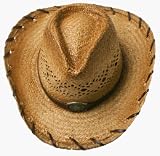 You're With Me, Leather Straw Beach Hat