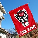 North Carolina State University Wolfpack House Flag