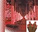 Sienna 2' x 8' Red LED Net Style Tree Trunk Wrap Christmas Lights, Brown Wire