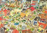 Image of Heye 29406 Marino Degano, Dragon Town - Puzzle, 1000 piezas [importado de Alemania] (KV&H Verlag)