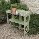 Folding Potting Table/Bench in Painte...