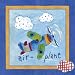 Art4Kids Go Man Go Airplane Mounted Art Print -12