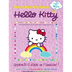 Cahier Ecriture Hello Kitty 5 a 6 Ans
