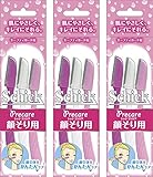 シック Lディスポ 顔そり用 (3本入)×3個