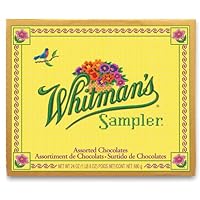 Whitman's Sampler Assorted Chocolate, 24-Ounce Box