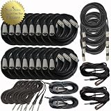 16 Channel Mixer Cable Bundle StudioLive 16 XLR 20 Foot