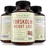 60 DAY SUPPLY - Pure Forskolin Extract for Extreme Weight Loss. 100% All Natural Supplement. Best Diet Pills, Appetite Suppressant & Carb Blocker. Made in the USA. 100% Money Back Guarantee