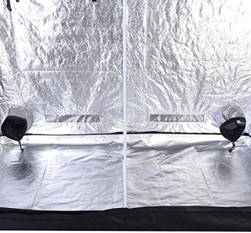 Indoor Grow Tent Room Reflective Mylar Hydroponic Non Toxic Clone Hut 96" x 48" x 78"
