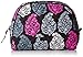 Vera Bradley Women's Cotton Large Zip Cosmetic Makeup Organizer Bag, Northern Lights, One Size