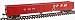 All Products : Hubert's HO RTR 52' 6" Mill Gondola Smooth Sides Plate Ends - CP Rail