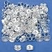 100 Real Silver Plated Medium Earring Backs Earnuts 4mm