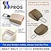E4 SAFETY CERTIFIED 2-pack Rigid Seatbelt Extension - Raises buckle by 8