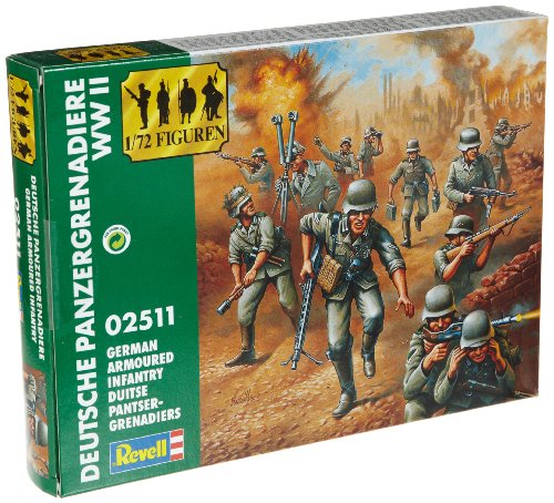 Imagen principal de Revell 02511 - Figuras de soldados alemanes (Segunda Guerra Mundial, 57 piezas, escala: 1:72)