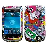 MyBat BlackBerry Torch 9800 Phone Protector Cover - Music Life