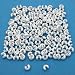 144 Real Silver Plated Crimp Bead Covers for Beading 3mm