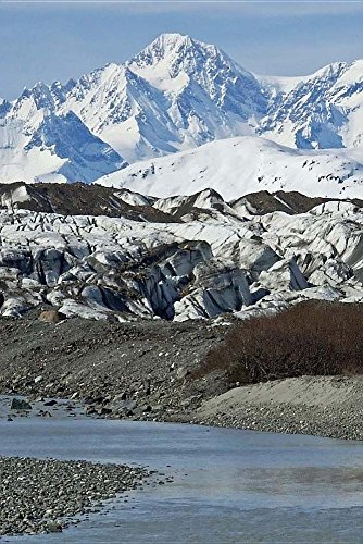 Brady Glacier, Alaska: Blank 150 page lined journal for your thoughts, ideas, and inspiration