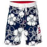 Boston Red Sox Hawaiian Swim Trunk by G-III