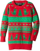Alex Stevens Boys' Dinosaur Fair Isle Ugly Christmas Sweater