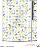 Sony PS3 Skin Kearas Hearts White