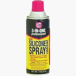 3-IN-ONE 10041 Professional Silicone Spray Lubricant, 11 Oz.