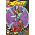 Marvel Comics & Stan Lee Presents; X Force "The Blood Hunters" (Vol. 1 No. 2, September 1991) book cover