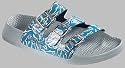 Birkis Synthetic-Sandals ''Tobago'' from Birko-Flor in sea flyer caribbean with a regular insole