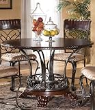Ashley Signature Round Dining Table and 4 Chairs