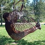 Bay Hammock Traditional Soft-Spun Olefin (Synthetic) Rope Hammock Swing (42)