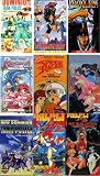 VHS : u.s.manga-9 volume set(Dominion Tank Police 2, Windaria, New Dominion Tank Police 1, Speed Racer:Race for Revenge, Gunsmith Cats Chapter 3 : High Speed Edge (1996), Ptoject A-Ko, Project A-Ko 2: Plot of Daitokuji (1994), Peacock King - Spirit Warrior 1 (1997), Magic Knight Rayearth: Sunrise (Dub)