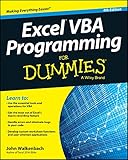 Excel VBA programming for dummies