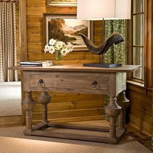 Napa Home & Garden 6140 French Farm Hall Table Antique Wood