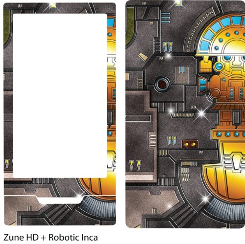 Robotic Inca Design Protective Skin for Microsoft Zune HD
