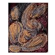 Metallic Abstract Ganesh Aluminum Wall Panel