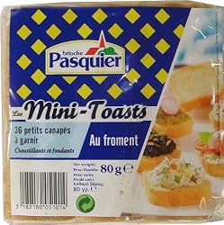 Pasquier Mini Toast 2 Packs of 2.8 Oz Each