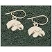 Logo Art Iowa Hawkeyes 10K Gold Team Logo Dangle Earrings