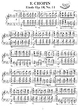 Chopin Etude Op. 10 No. 11: Instantly download and print sheet music