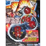 Bakugan Battle Brawlers Starter Pack Red ~ Mystery Marble, Stinglash 450G, Preyas