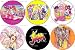 Set of 6 Jem and the Holograms Pinback Buttons ~ 80's Cartoon