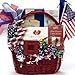 America The Beautiful Patriotic Gourmet Food Gift Basket - Great Fourth of July Celebration!