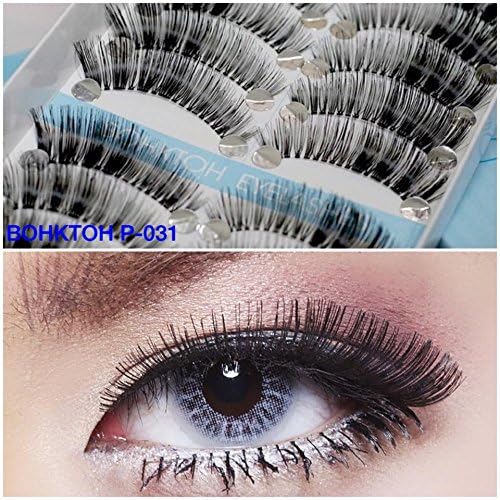 2015 Bork Toh Thick and Long Eyelash 10 Pairs (Bohk Toh P-031)
