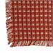 18 X 18 Hand Loomed Homespun Napkins (Set of 4) Cinnamon/Stone