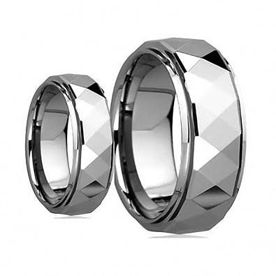 Shiny wedding rings