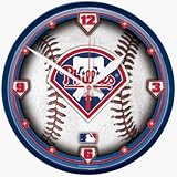 Philadelphia Phillies Round Clock
