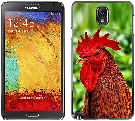 iKiki-Tech Hard Case Cover for Samsung Galaxy Note 3 - Cool Funny Rooster Cock