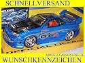 NISSAN SKYINE GT-R GTR R34 BLAU TUNING BELEUCHTUNG 1/24 X-TUNERS MODELLAUTO MODELL AUTO