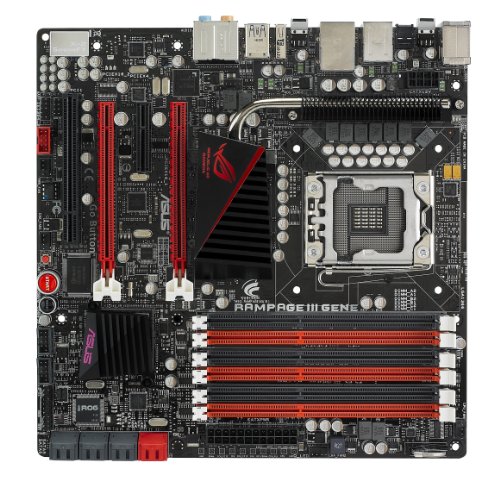 ASUS Rampage III Gene LGA 1366 Intel X58 Micro ATX Motherboard