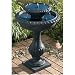 Outdoor Living : Smart Solar/STI 27470R01 Blenheim Two-Tier Solar Fountain. Black
