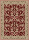 IMAGE OF Tayse Area Rug: Empire 2530 Red 5x8
