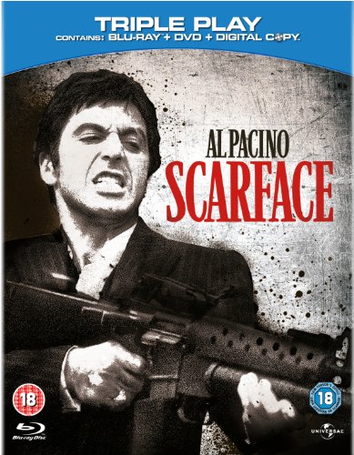 Scarface Triple Play (Blu-ray + DVD + Digital Copy with Blu-ray Packaging)